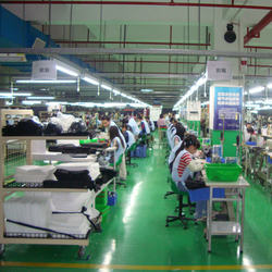 Dongguan Jing Hao Handbag Products Co., Limited, γραμμή παραγωγής εργοστασίων