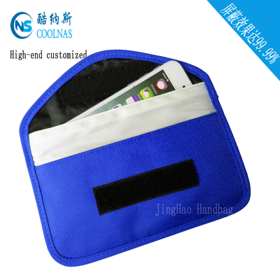 Τσάντες ταξιδιού καμβά RFID, κινητό εμποδίζοντας πορτοφόλι Rfid τηλεφωνικών σημάτων